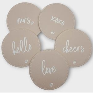 Miss To Mrs 5 pc. Mug  Coaster Set